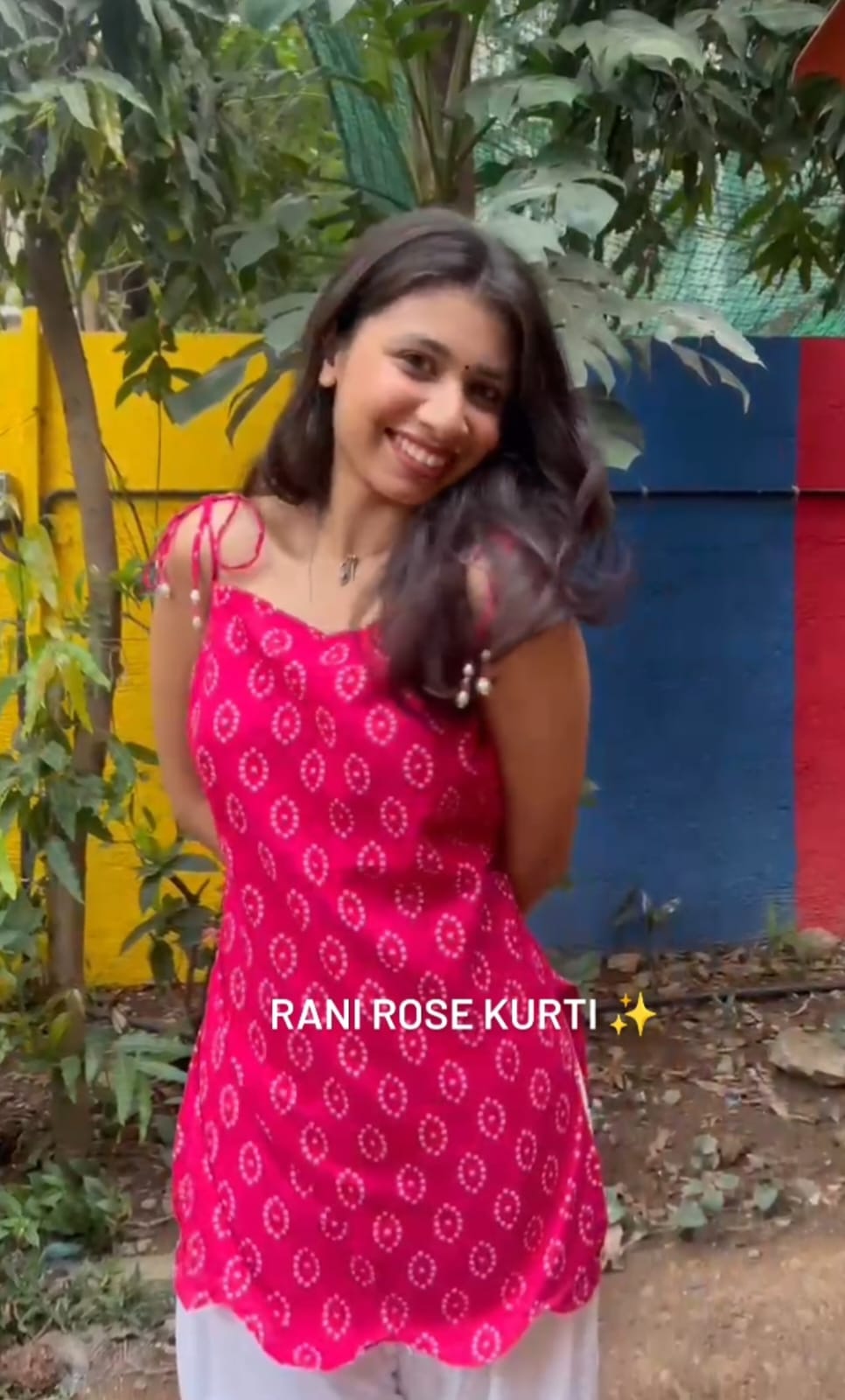 Rani rose kurti